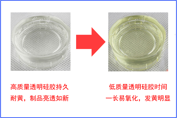 高透硅膠制品發(fā)黃，你可接受？
